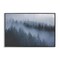 Stupell Industries Fog Filled Trees Landscape Framed Giclee Wall Art Design by Nathan Larson